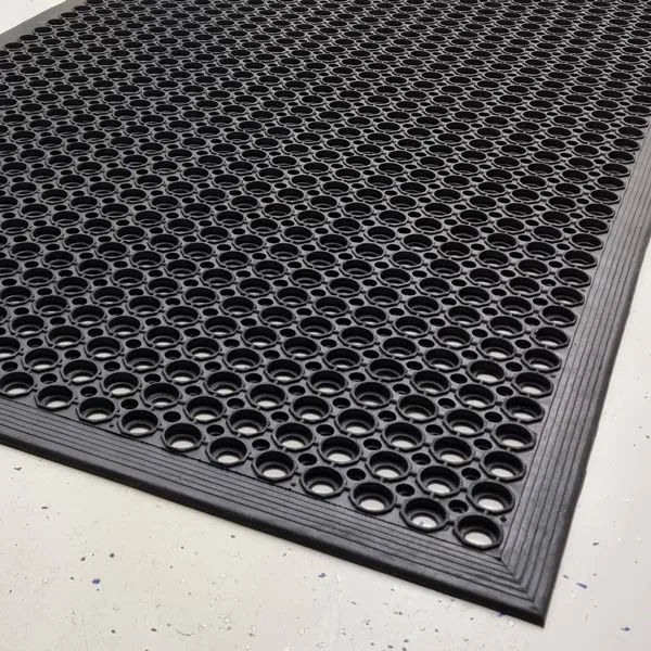 Rubber Ramp Mat Close Up
