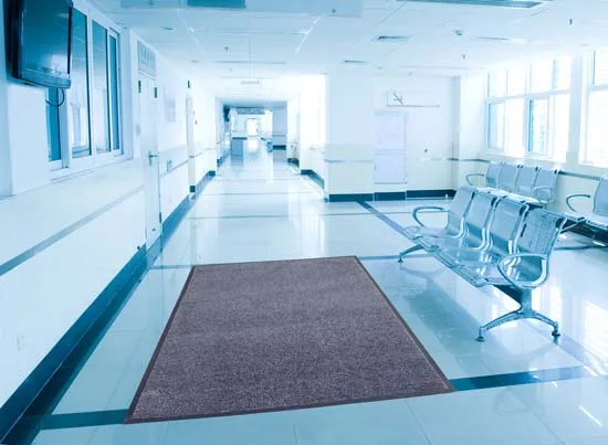 Healthcare Mat in Hospital Waiting Room