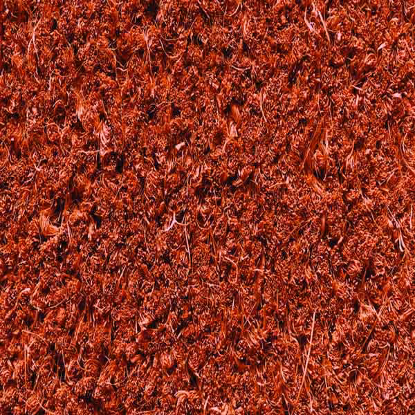Rust Premium Coloured Coir Roll Matting - Rust