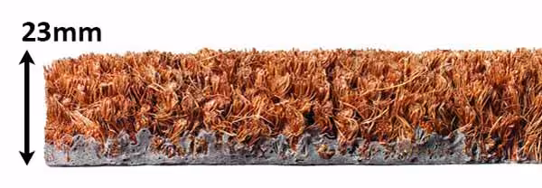 23mm depth premium coir matting cropped