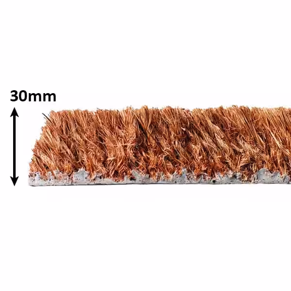 30mm-side-profile-with-height-label 30mm depth premium coir matting