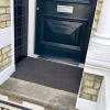 PCR Grey Coir Outside Front Door Step Cut to Fit