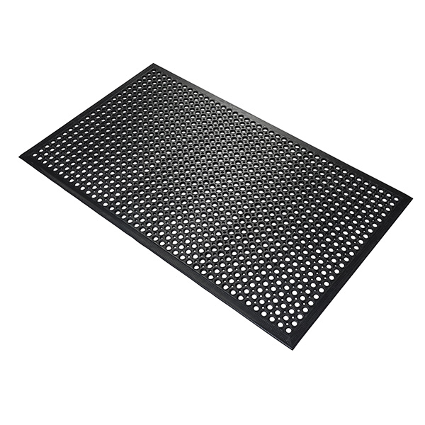 Connector Oil & Grease Resistant Rubber Mats - Edged On All Sides