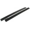 Interlock Flow Through Rubber Tiles Female Edge Black