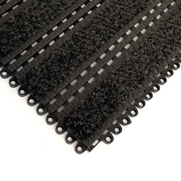 PT-Anthracite Premier Track Modular Entrance Matting Anthracite Open