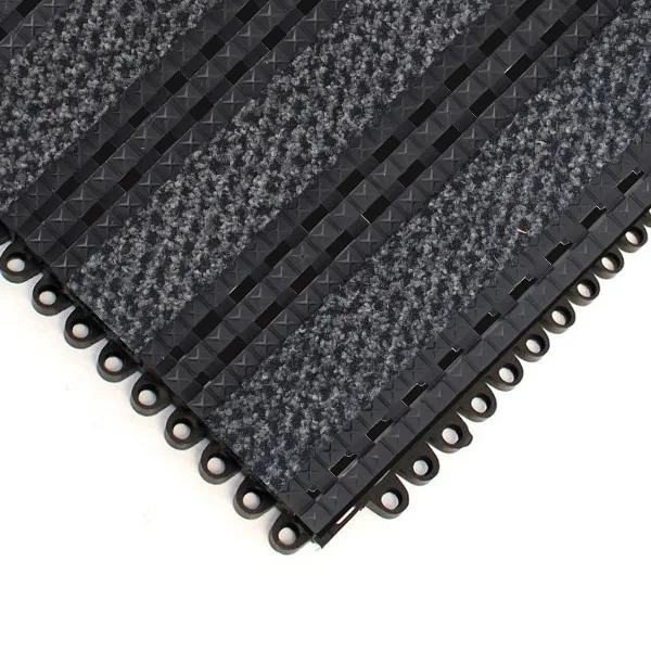 Premier Track Modular Entrance Matting Grey Closed