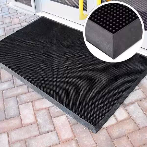 RFT-Main-inset Rubber Finger Tip Mat Entrance