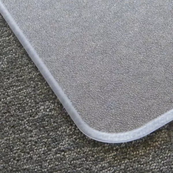 Ultra Thick Polycarbonate Rectangular Chair Mat Close Up Carpets