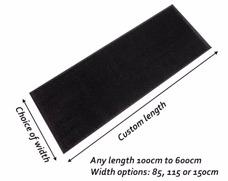 Custom lengths of Absorb Microfibre Heavy Duty Mat Runner