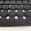 Drainable Rubber Roll Matting Close Up Tread