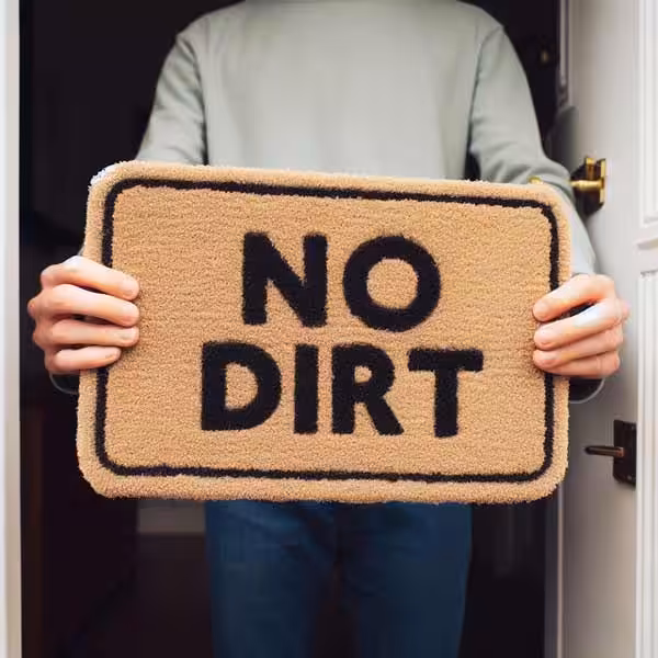 Mats for Doorways: Your First Line of Defence Against Dirt and Mess 7 Mats for Doorways No Dirt Sign