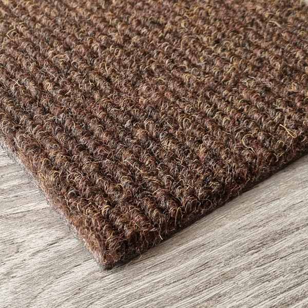 RSCR Ribbed Synthetic Coir Roll Dark Brown