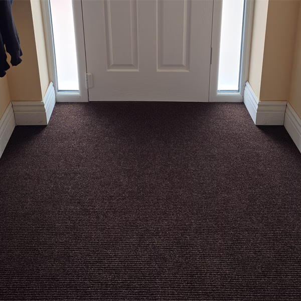 RSCR-Dark-Brown-Front-Door-Wall-to-Wall-Customer-Photo Ribbed Synthetic Coir Roll Dark Brown Wall to Wall install customer photo