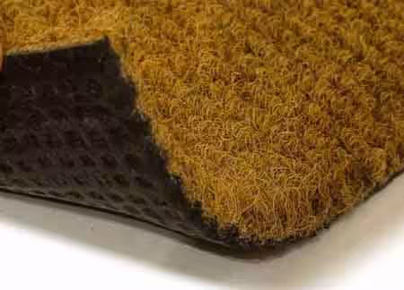 Ribbed Synthetic Coir Roll Matting 13mm Depth 4 RSCR Ribbed Synthetic Coir Roll Latex Backing