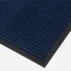Aqua Rib Heavy Duty Scraper Mat Blue