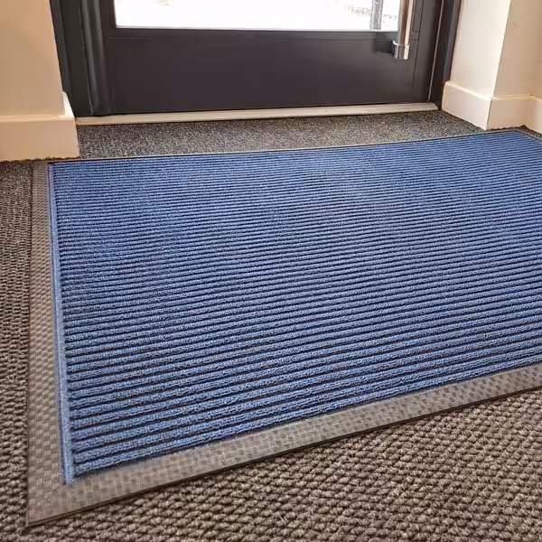Entrance Matting Benefits & Considerations | Why Is It Important for Your Business? 2 Aqua Rib Heavy Duty Scraper Entrance Mat