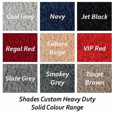 Shades Custom Heavy Duty Solid Swatches