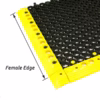 FRT Freezer Room Tile Matting Male Edge Labelled