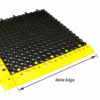 FRT-Male-Edge-with-label FRT Freezer Room Tile Matting Female Edge Labelled