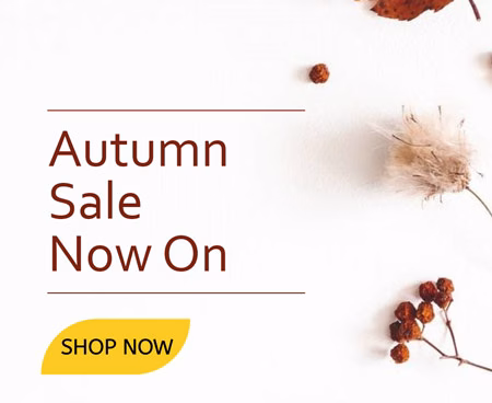 Autumn Sale Now On