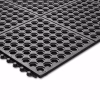 Interlock Flow Nitrile Rubber Matting Tiles Close Up No Edge