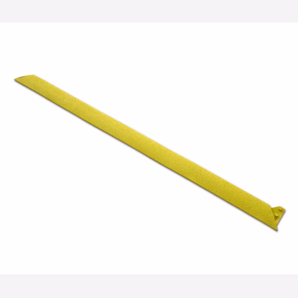IFN-Interlock-Flow-Nitrile-Yellow-Female-Edge Interlock Flow Nitrile Rubber Matting Edge Yellow Female