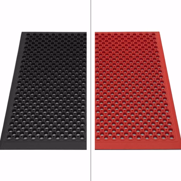 RRMN Nitrile 75 per cent black and red split