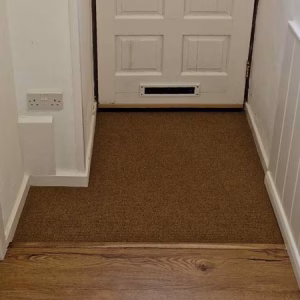 Ribbed Synthetic Coir Roll Matting 13mm Depth