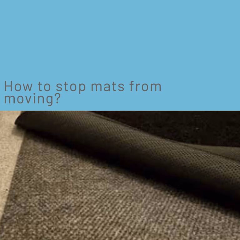 How to Stop Your Mat from Moving, Creeping, and Rucking 4 How to stop mats moving