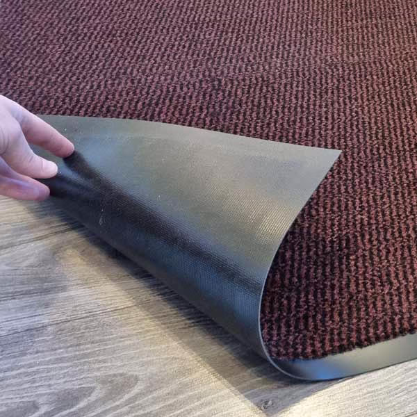 LVT Floor Safe Velour Vinyl Backed Mat