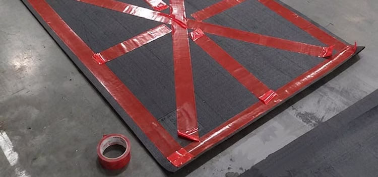 Waterhog Plus Forklift Mats 3 Double Sided Matting Tape on Reverse of Mats