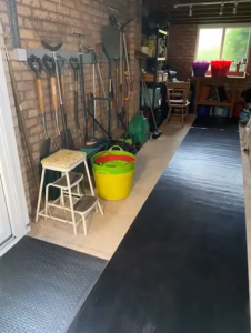 Fine Ribbed Rubber Roll Matting